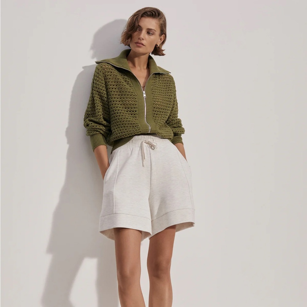 Varley Eloise Zip thru knit